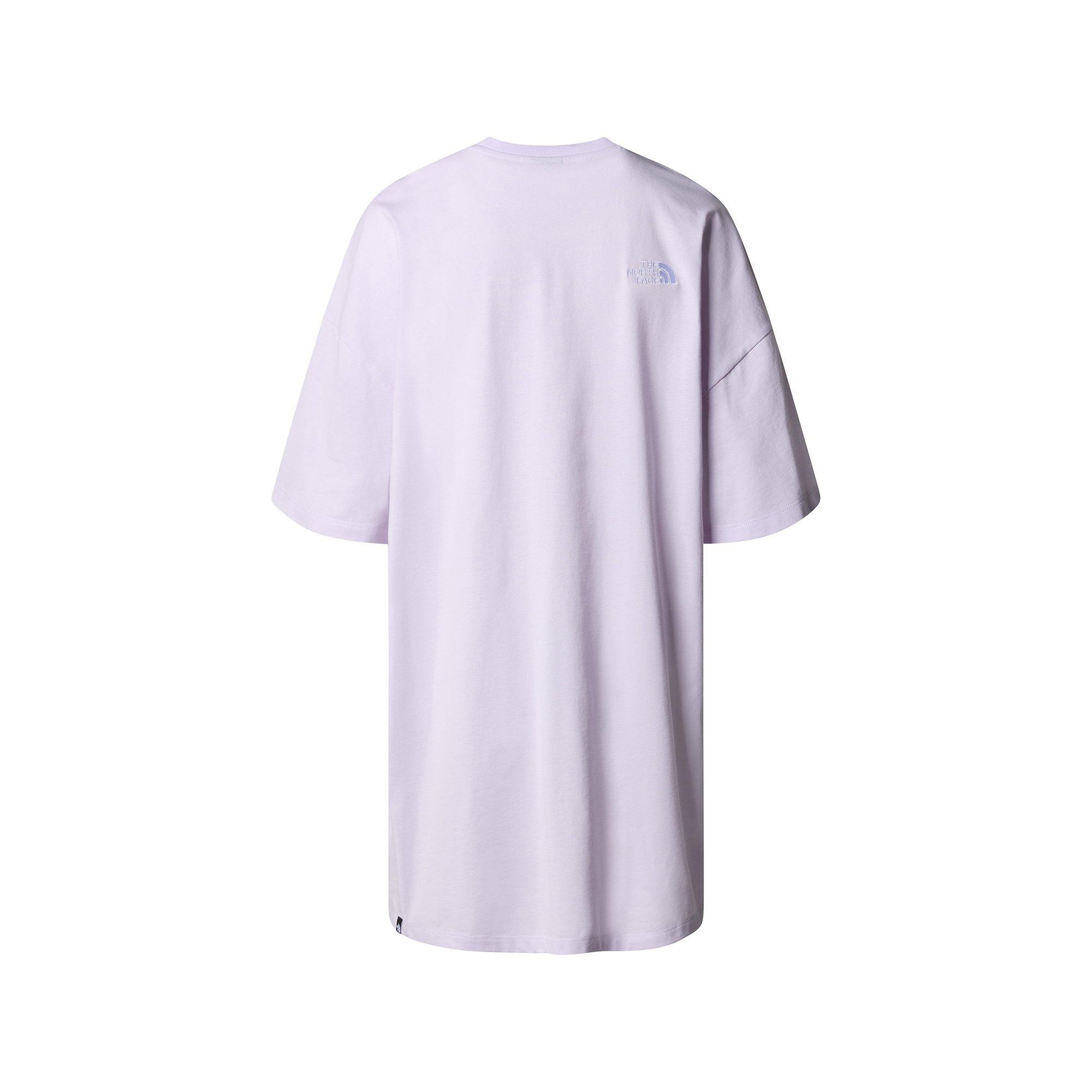 THE NORTH FACE W S/S SIMPLE DOME TEE DRESS T-Shirt, Oversize Fit, kurzarm 