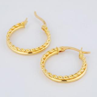 L' Atelier Gold 18 Karat by Manor  Boucles d'oreilles 