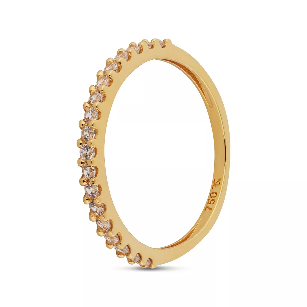L' Atelier Gold 18 Karat by Manor - Ring, 56, Gelbgold 9