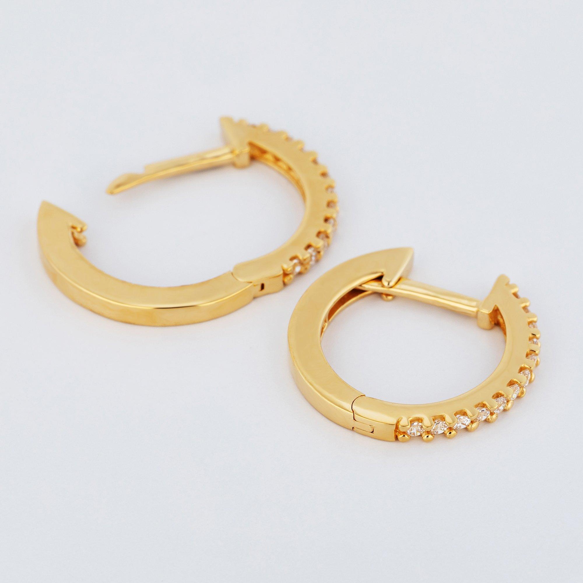 L' Atelier Gold 18 Karat by Manor  Ohrringe 