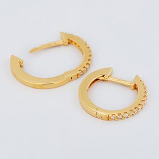 L' Atelier Gold 18 Karat by Manor  Ohrringe 