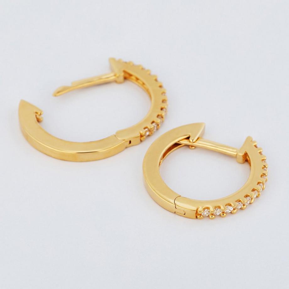 L' Atelier Gold 18 Karat by Manor  Ohrringe 