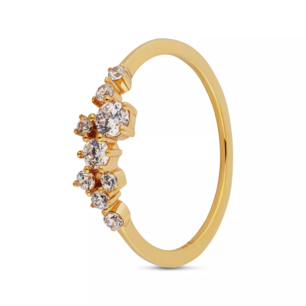 L' Atelier Gold 18 Karat by Manor - Ring, 54, Gelbgold
