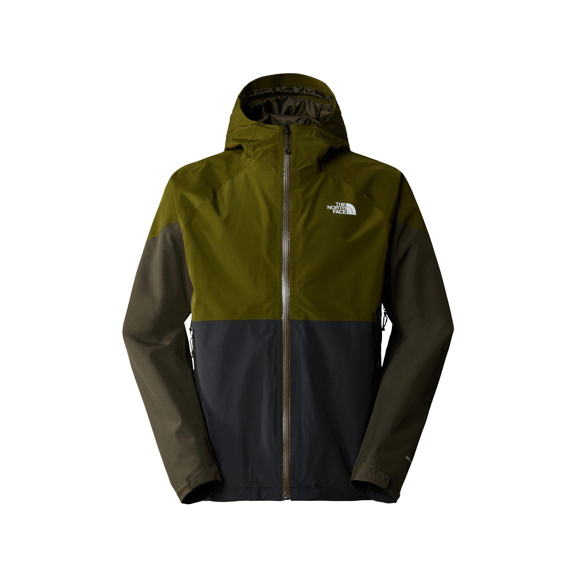 Image of Trekkingjacke Mit Kapuze Herren Olivegrün M
