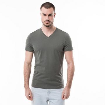 T-Shirt, V-Neck, kurzarm