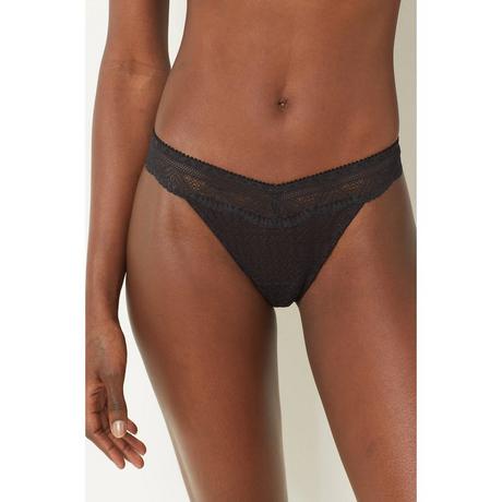 Etam Spitzen String Tanga  