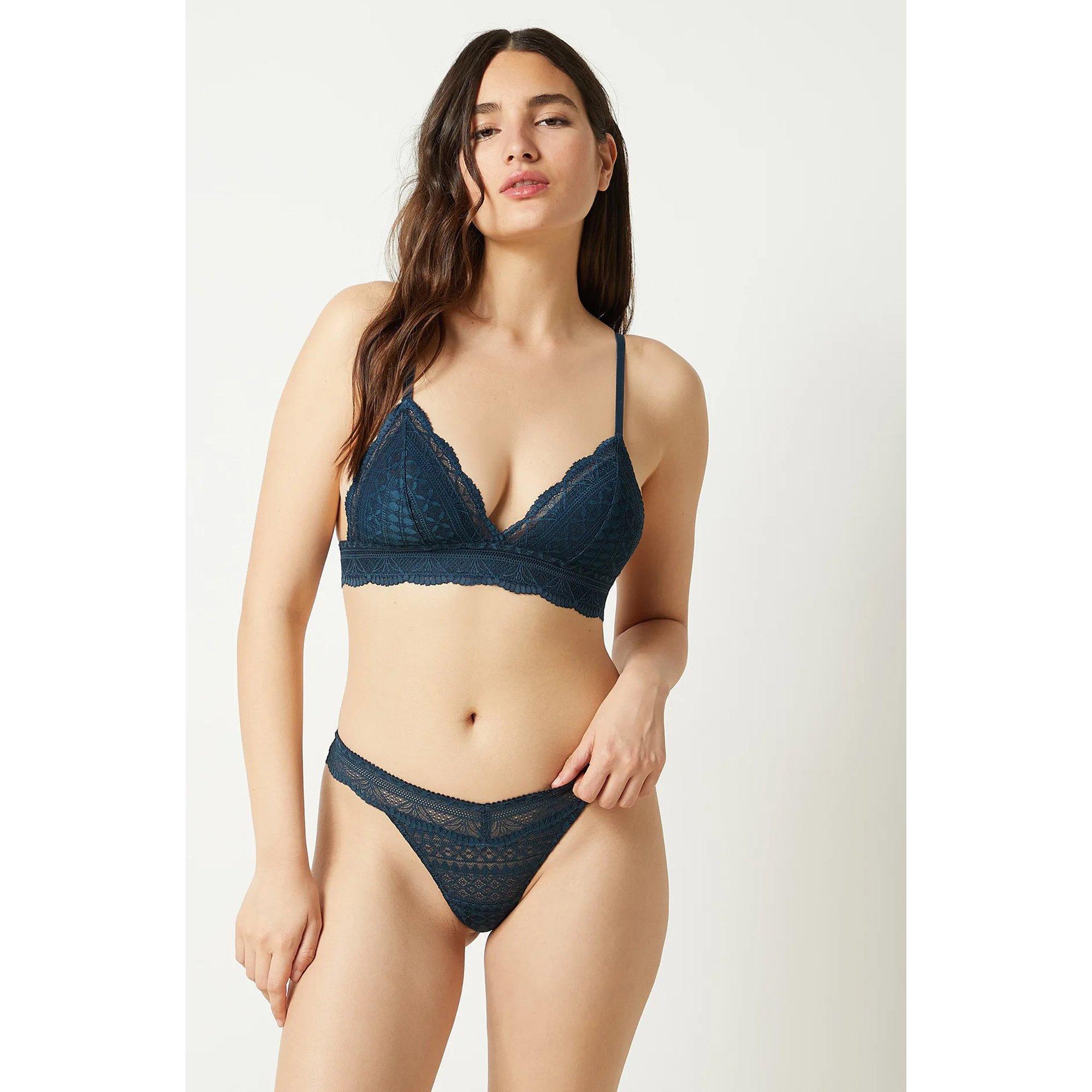 Etam Spitzen String Tanga  