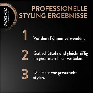 syoss  Spray protettivo per asciugacapelli Keratin & Volume 