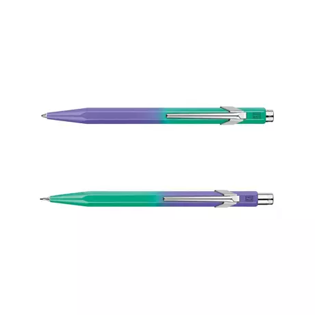 Set stylo-bille + porte-mines Caran d'Ache 849 BOREALIS - édition