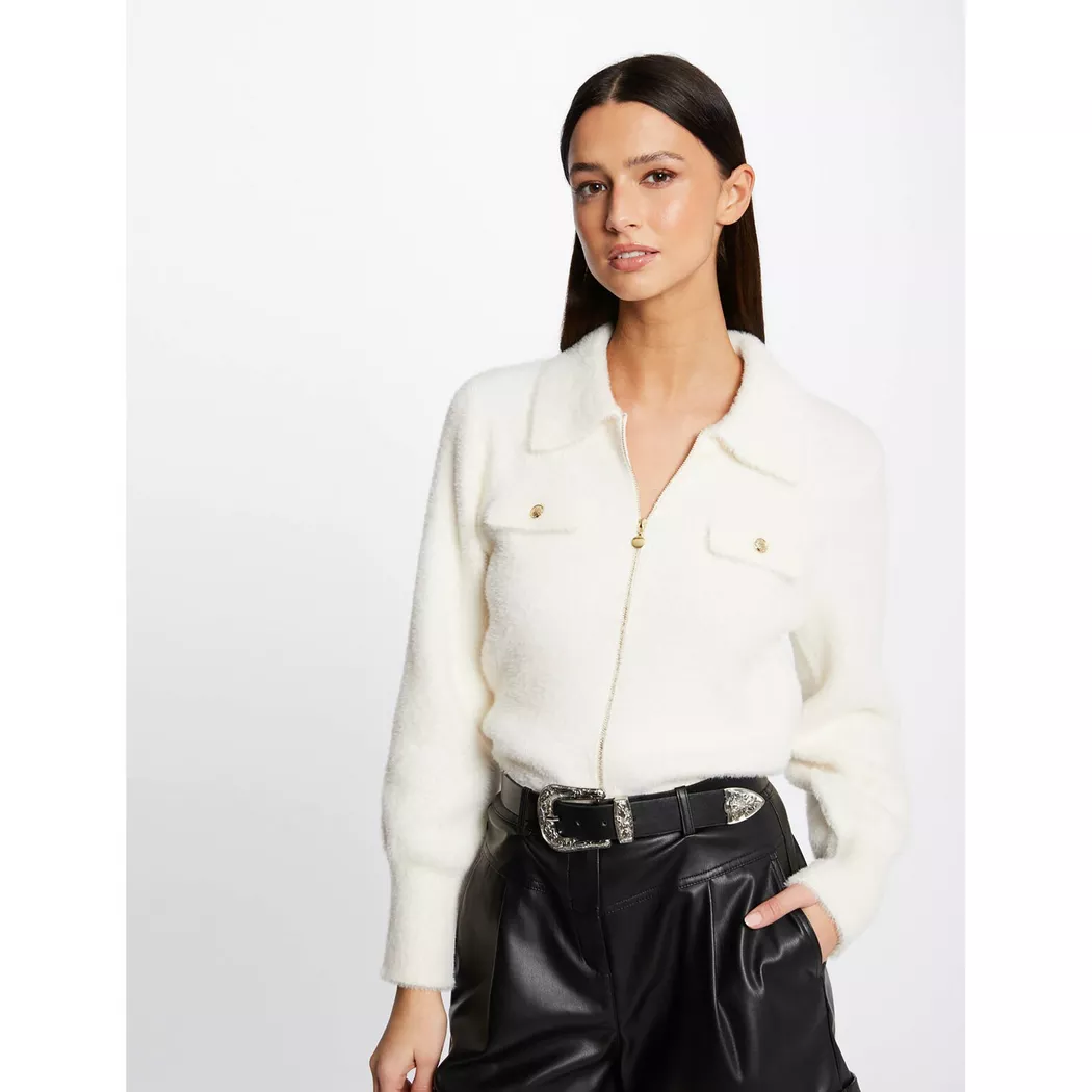Morgan Cardigan Ivory XL