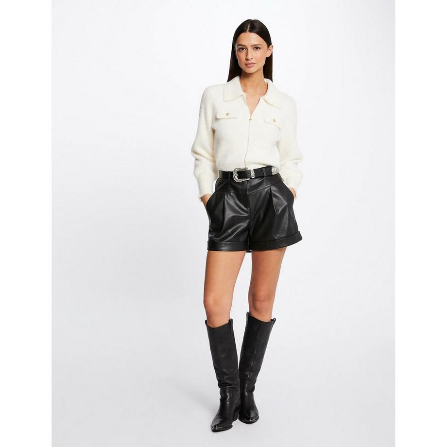 MORGAN Cardigan Coupe Droite Col Revers  