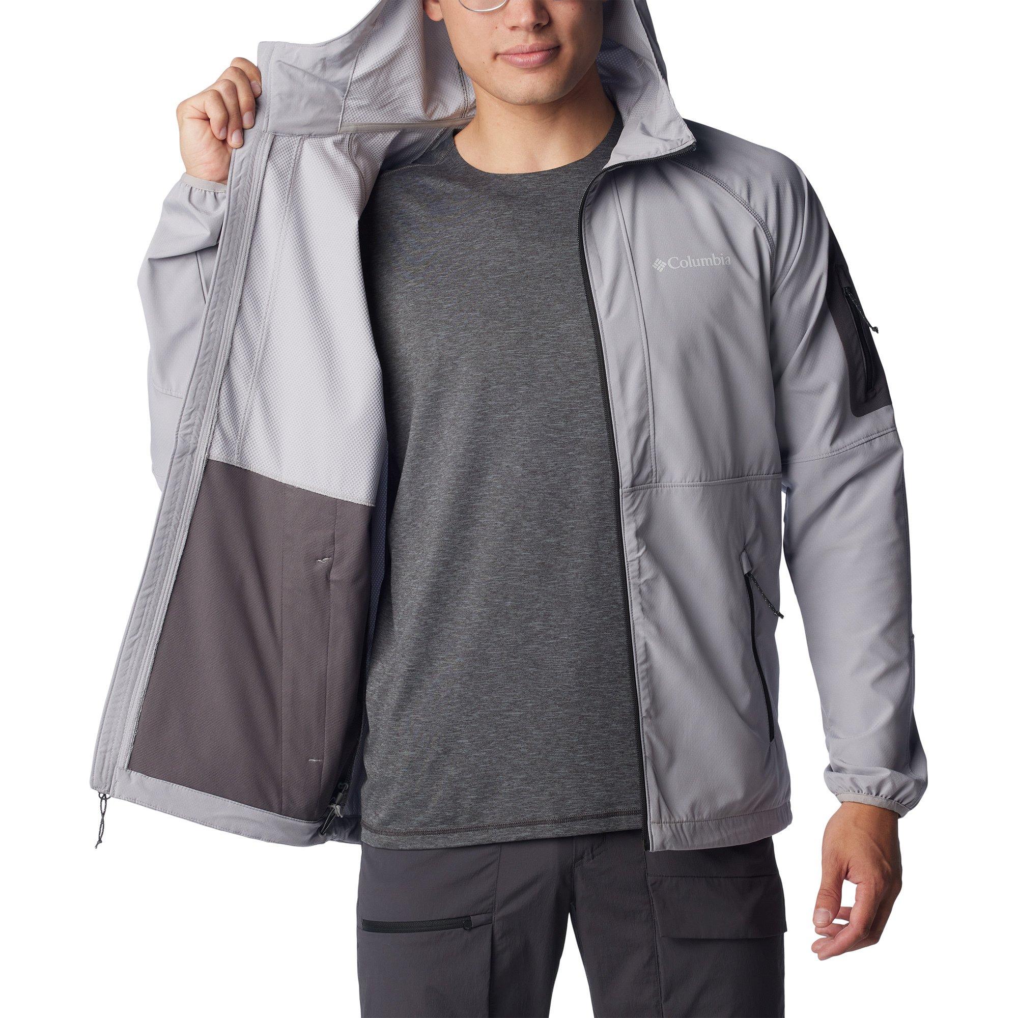 Columbia Tall Heights™ Hooded Softshell Trekkingjacke mit Kapuze 