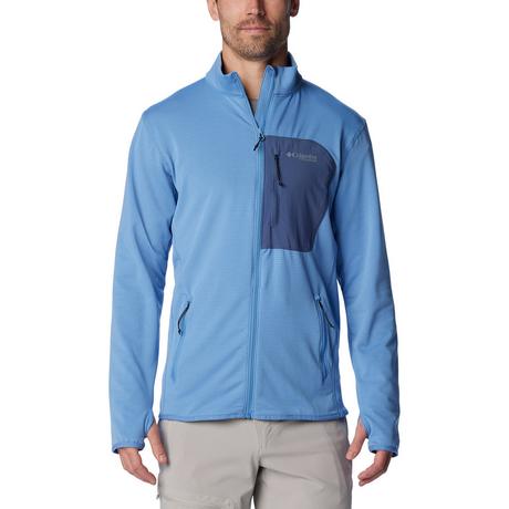 Columbia Triple Canyon Grid Fleece Full Zip Giacca di pile senza cappuccio 