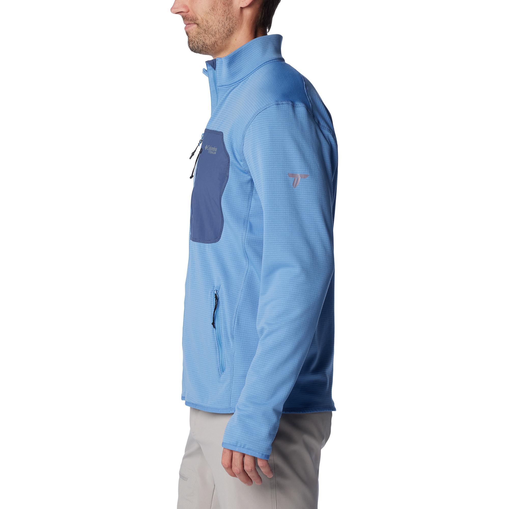Columbia Triple Canyon Grid Fleece Full Zip Giacca di pile senza cappuccio 