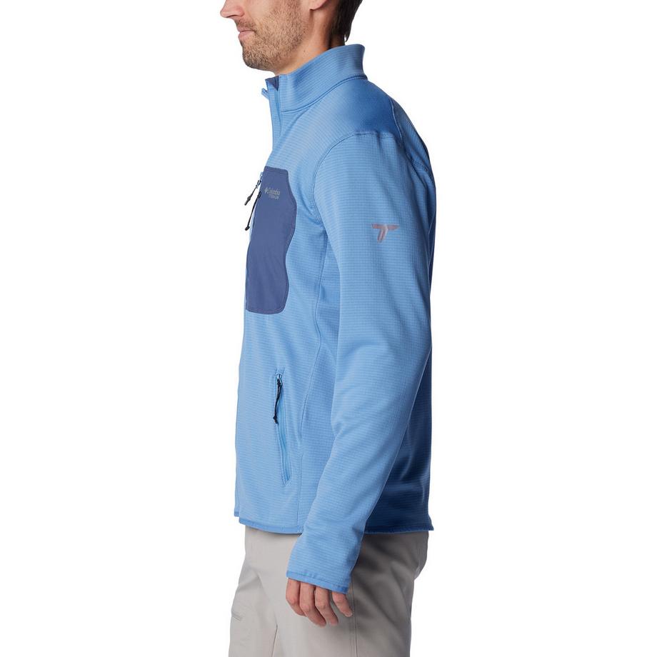Columbia Triple Canyon Grid Fleece Full Zip Veste en polaire sans capuche 