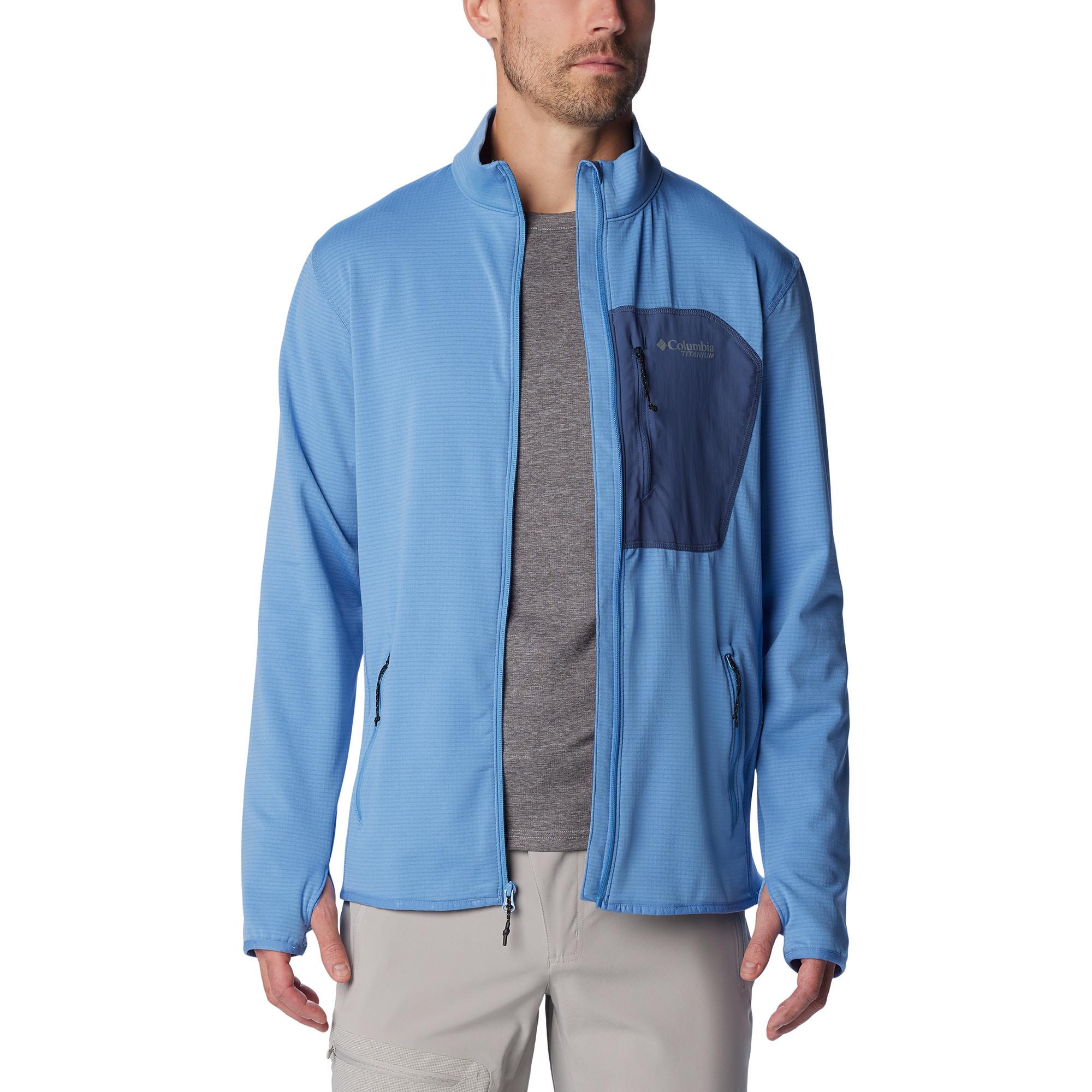Columbia Triple Canyon Grid Fleece Full Zip Giacca di pile senza cappuccio 