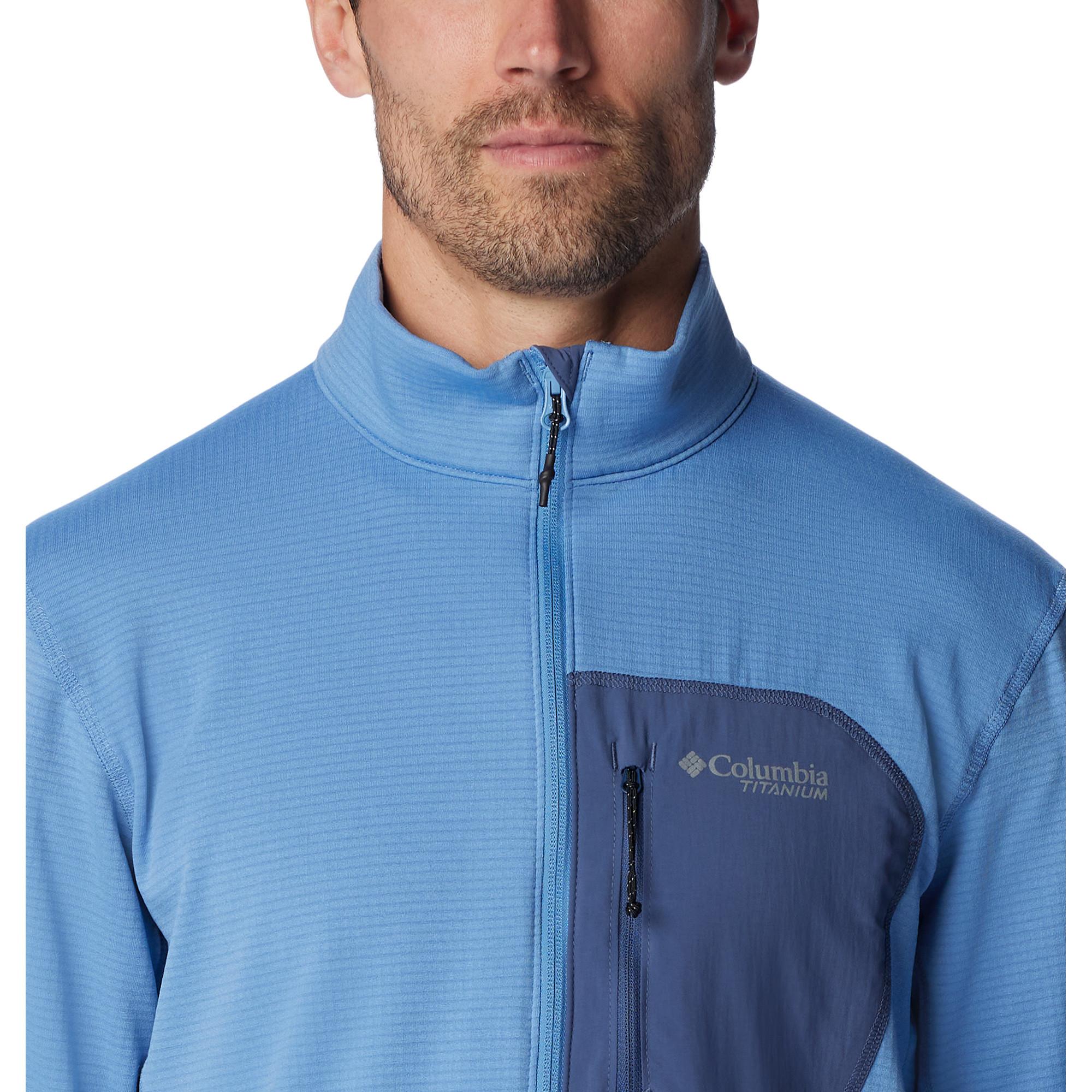 Columbia Triple Canyon Grid Fleece Full Zip Giacca di pile senza cappuccio 