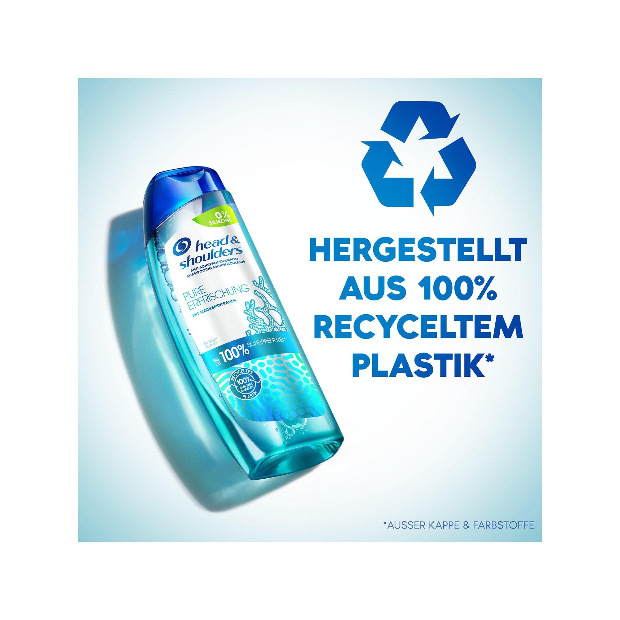 head & shoulders  Rinfresco puro, con minerali marini, shampoo antiforfora 