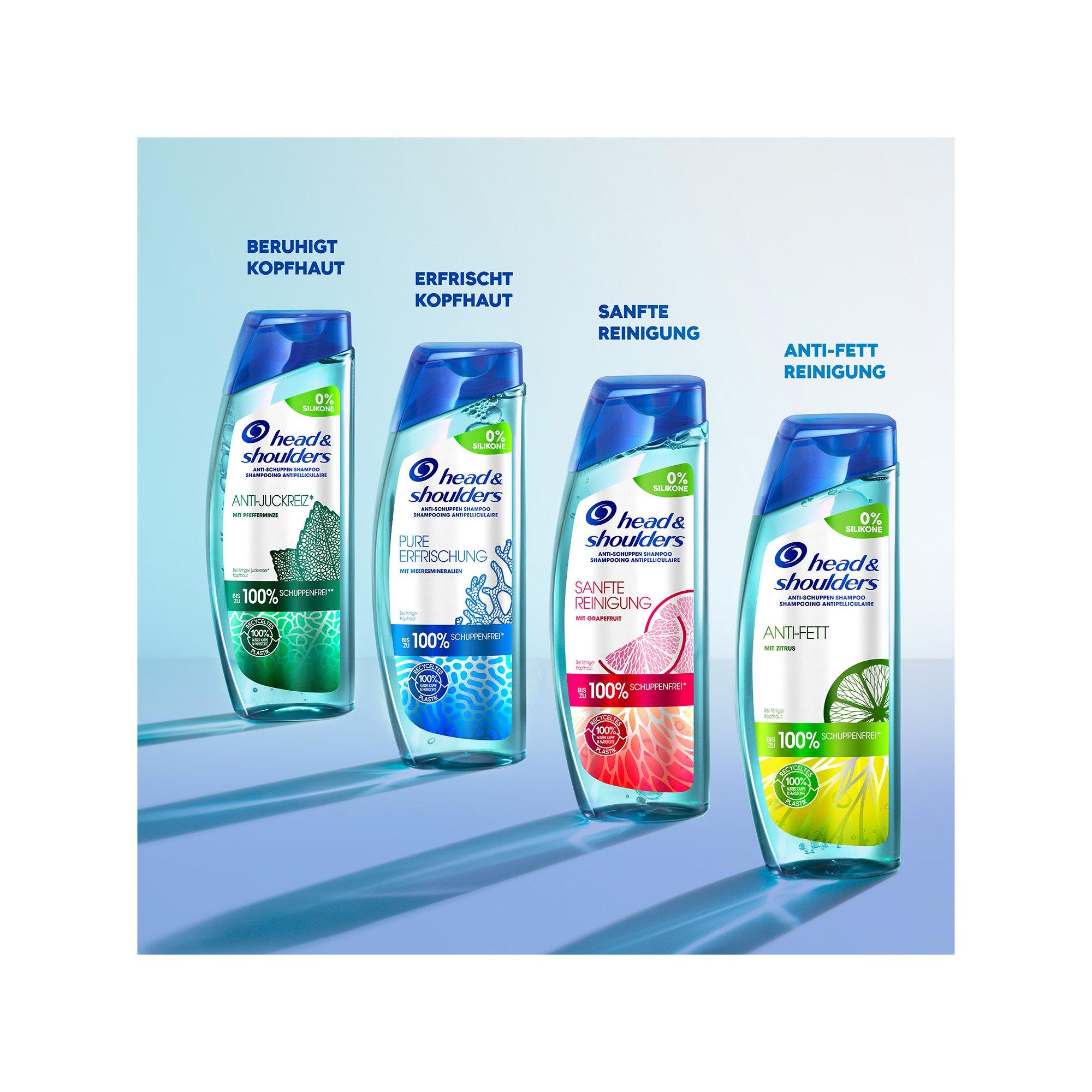 head & shoulders  Anti-Schuppen Shampoo Anti-Fett - Silikon frei 