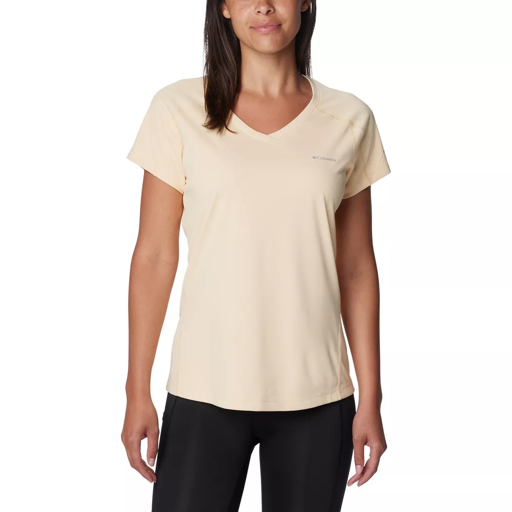 Columbia - T-Shirt, Zero Rules™ Short Sleeve Shirt, M, Gelb