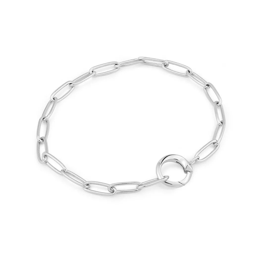 ANIA HAIE - Bracelet, 18.5CM, Argent
