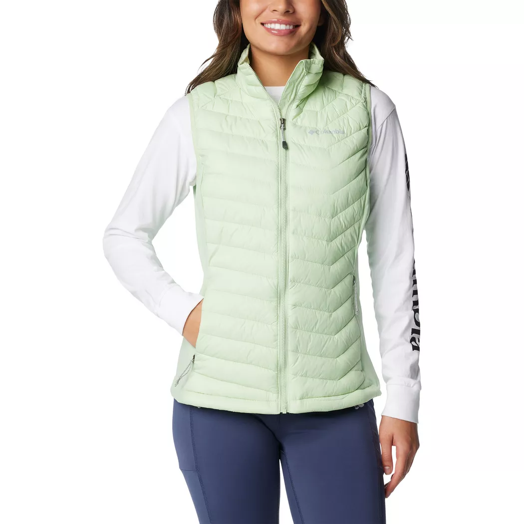 Columbia - Gilet, Powder Pass™ Vest, M, Hellgrün