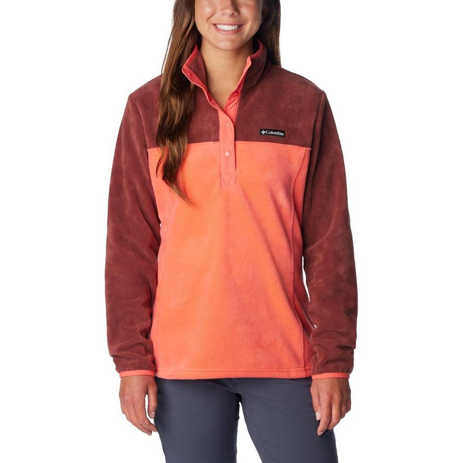 Columbia Benton Springs 1/2 Snap Pullover Pullover in pile, mezza cerniera 