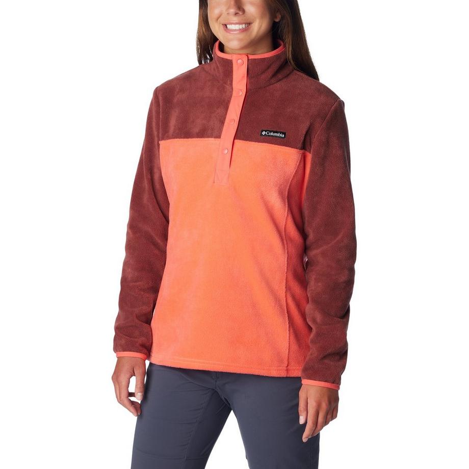 Columbia Benton Springs 1/2 Snap Pullover Pullover in pile, mezza cerniera 