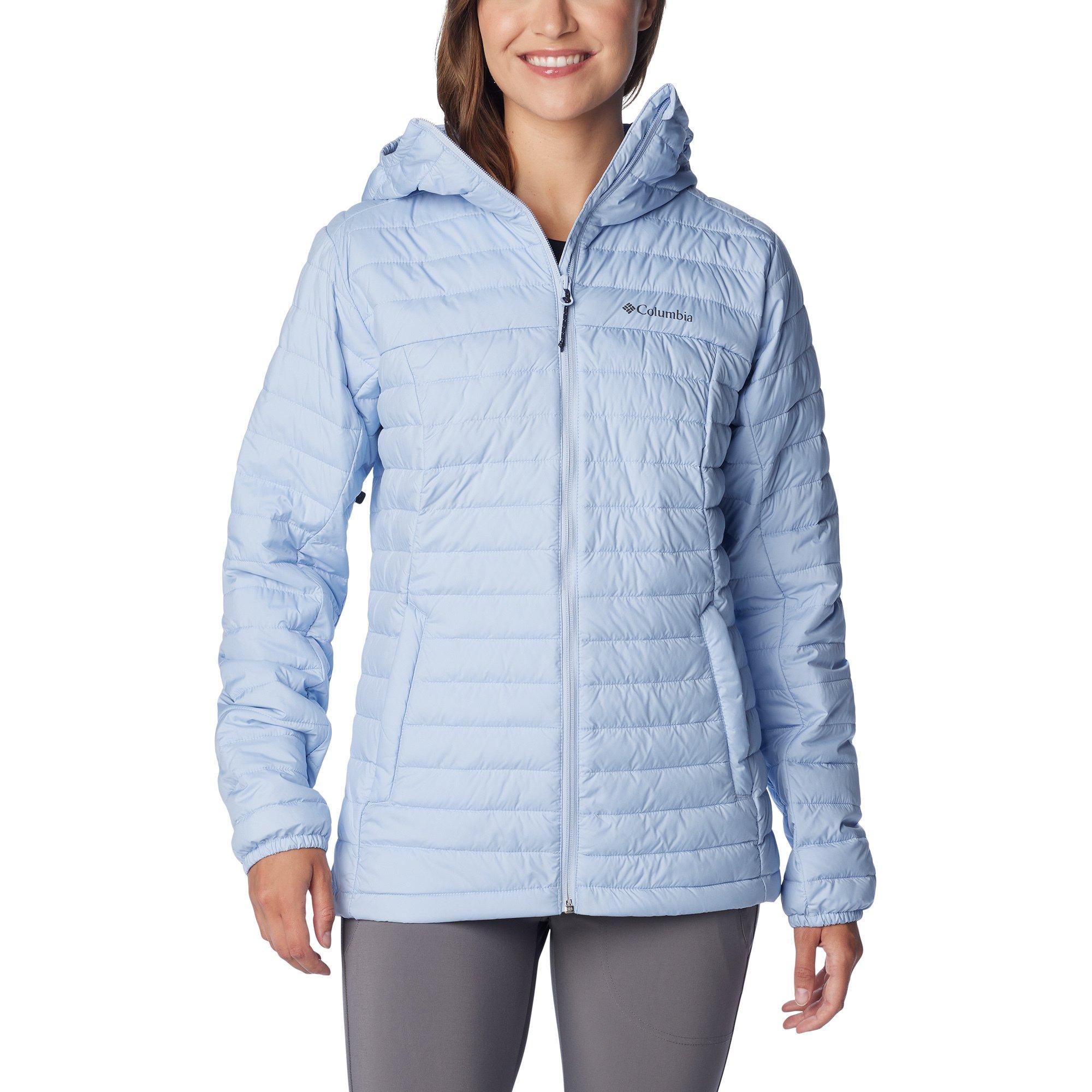 Image of Jacke, Wattiert Mit Kapuze Damen Hellblau M