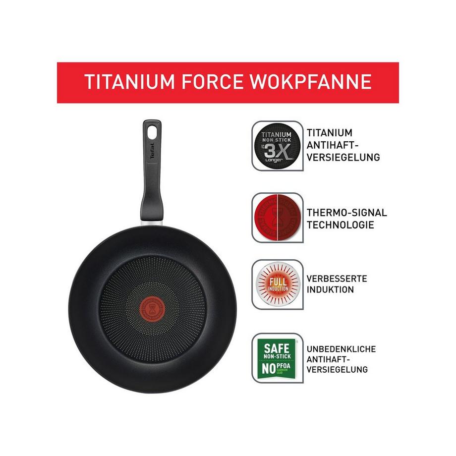 Tefal Wok Titanium Force 