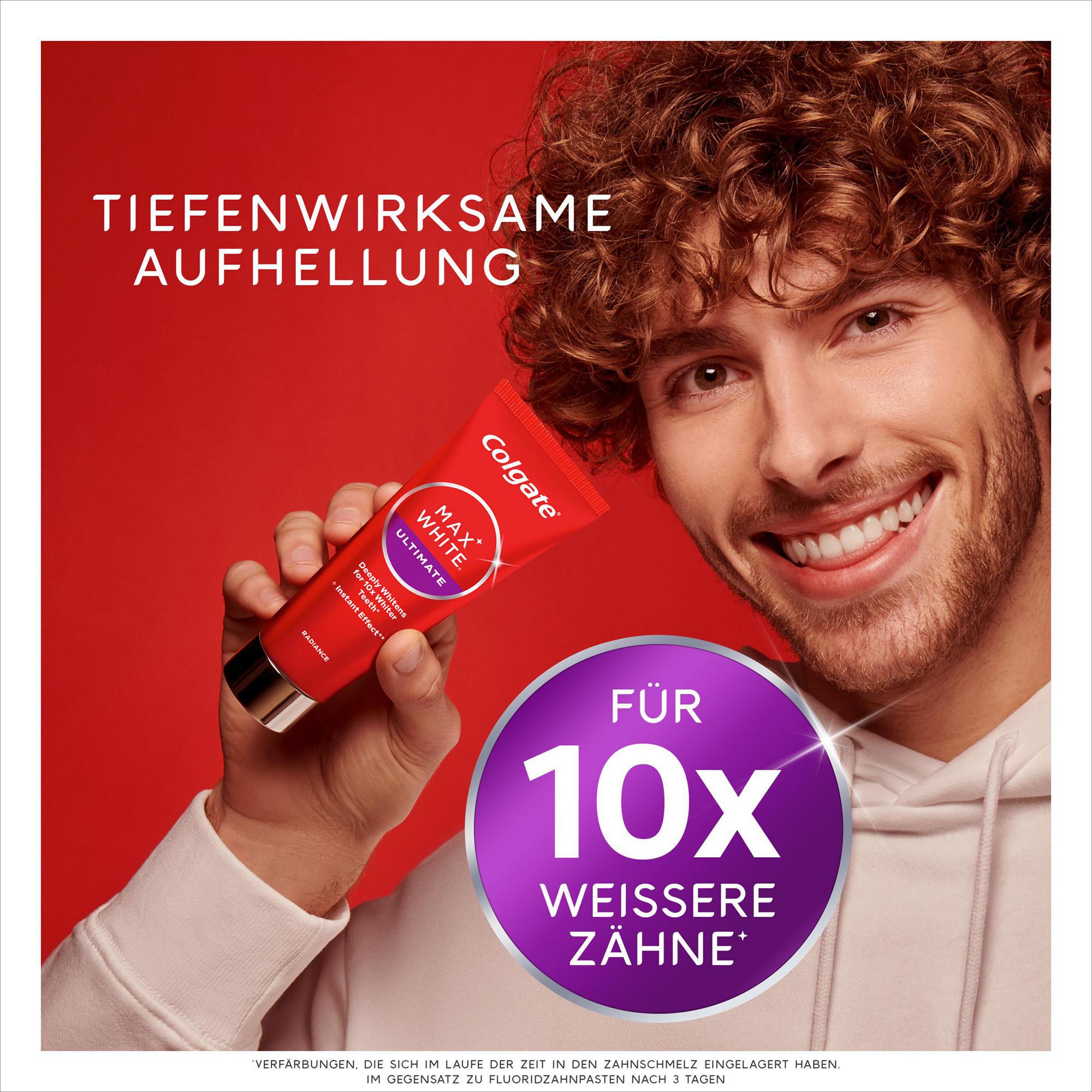 Colgate  Max White Ultimate Radiance Dentifrice 