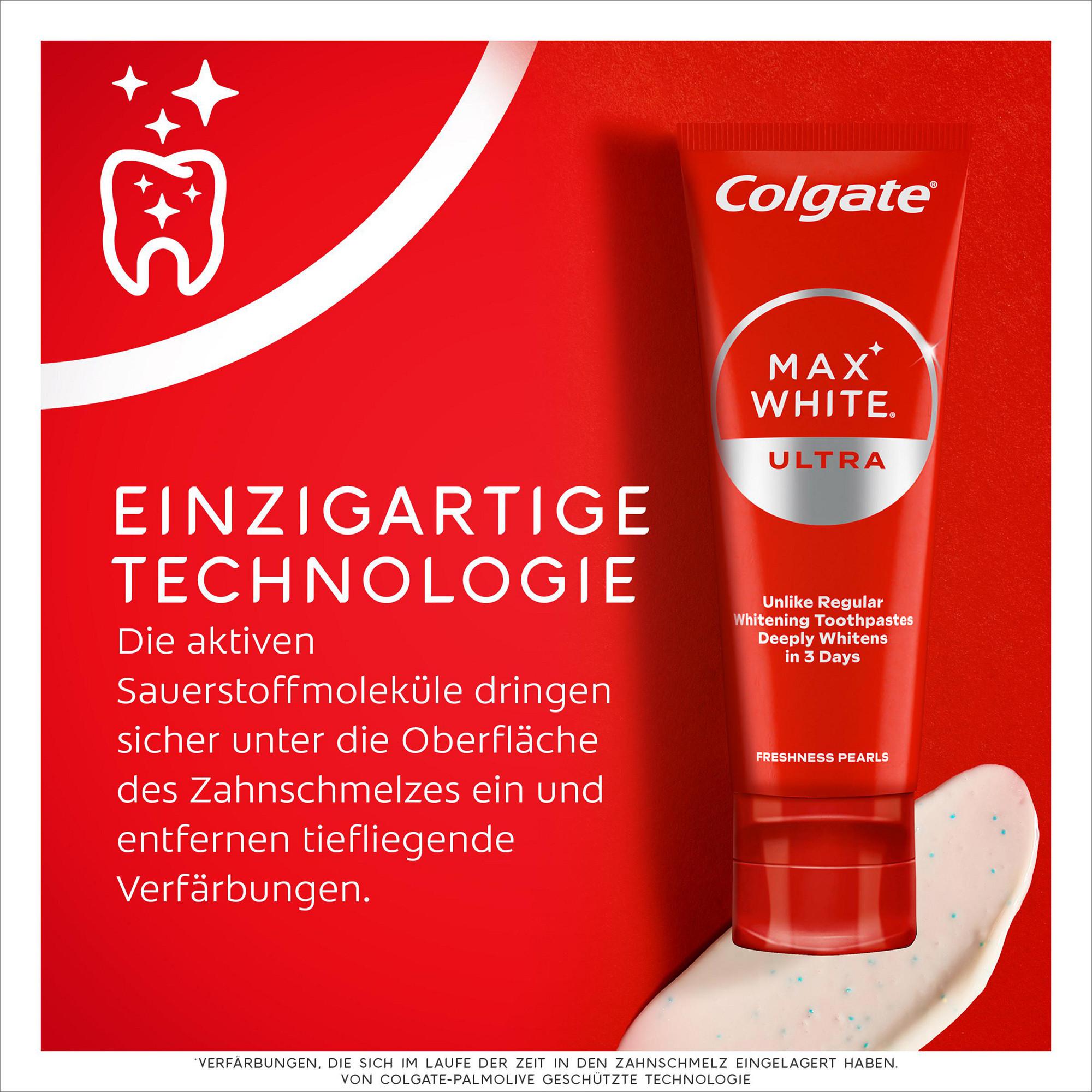 Colgate  Max White Ultra Freshness Pearls Zahnpasta 