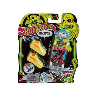 Hot Wheels  Skate Neon Bones TH Fingerboard + Shoe, modelli assortiti 