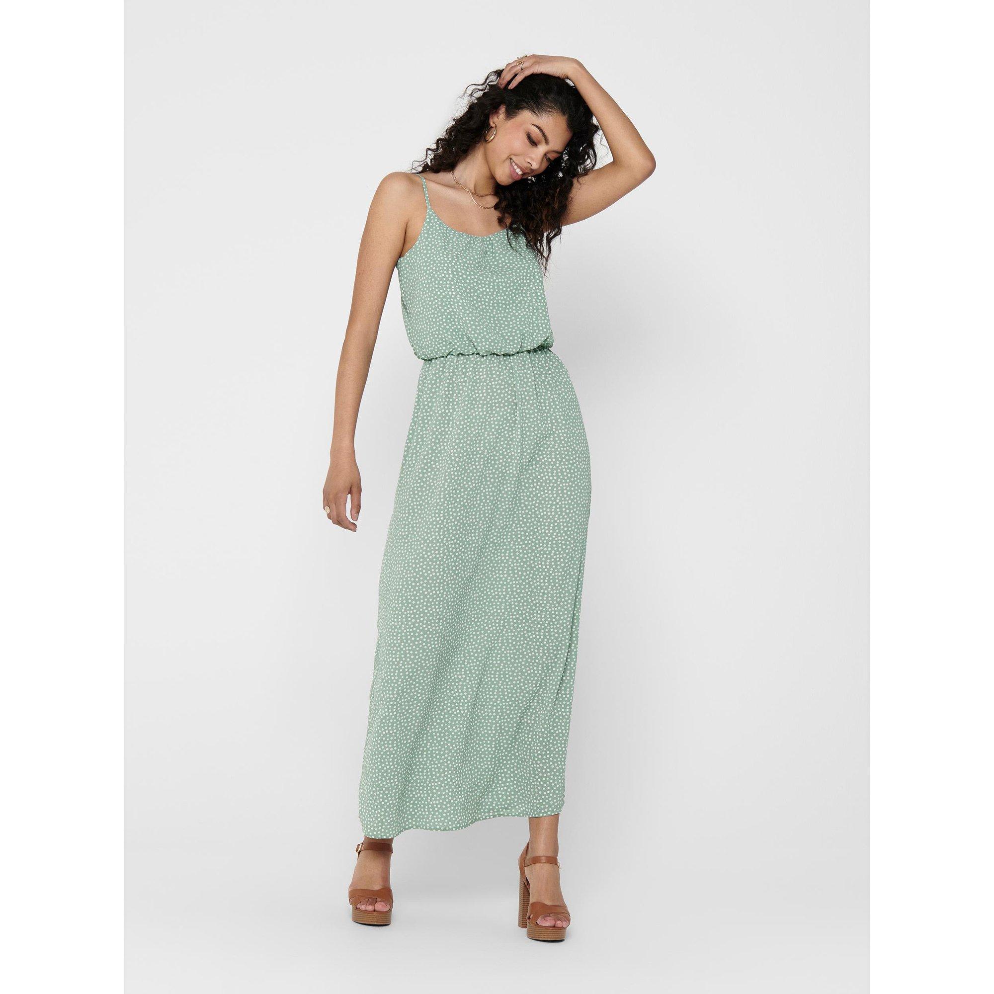 Image of Freizeitkleid, Ohne Arm Damen Pastellgrün 36