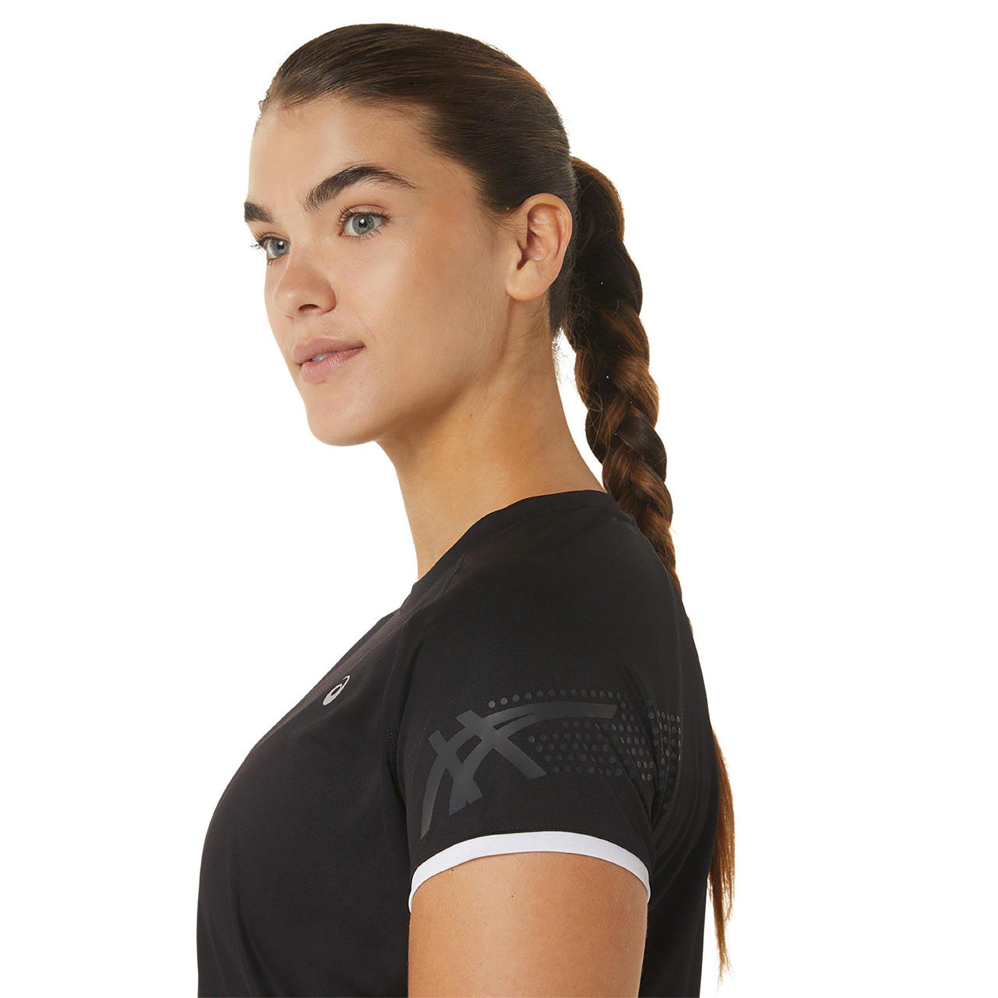 asics ICON T-shirt girocollo, maniche corte 