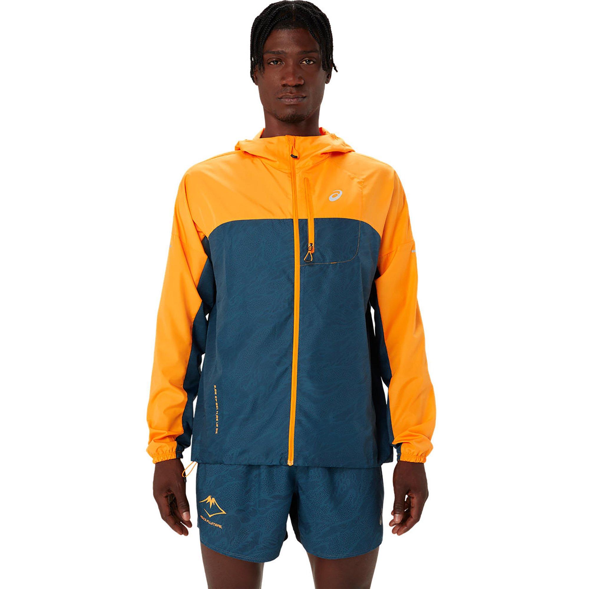 Image of Windjacke Mit Kapuze Herren Orange L