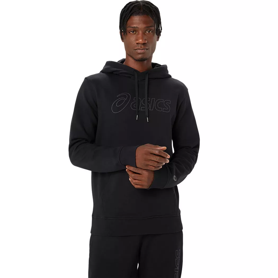 Asics pour femme. 2032C845 Sweatshirt Logo Oth noir (S), Casuel, Sport, Coton, Multisport, Manche longue
