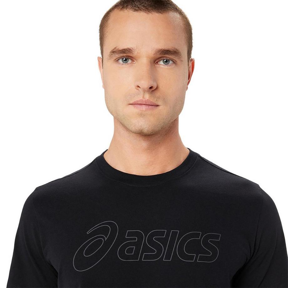 asics  T-shirt, col rond, manches courtes 
