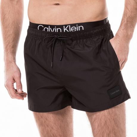 Calvin Klein SHORT DOUBLE WAISTBAND Badeshorts 