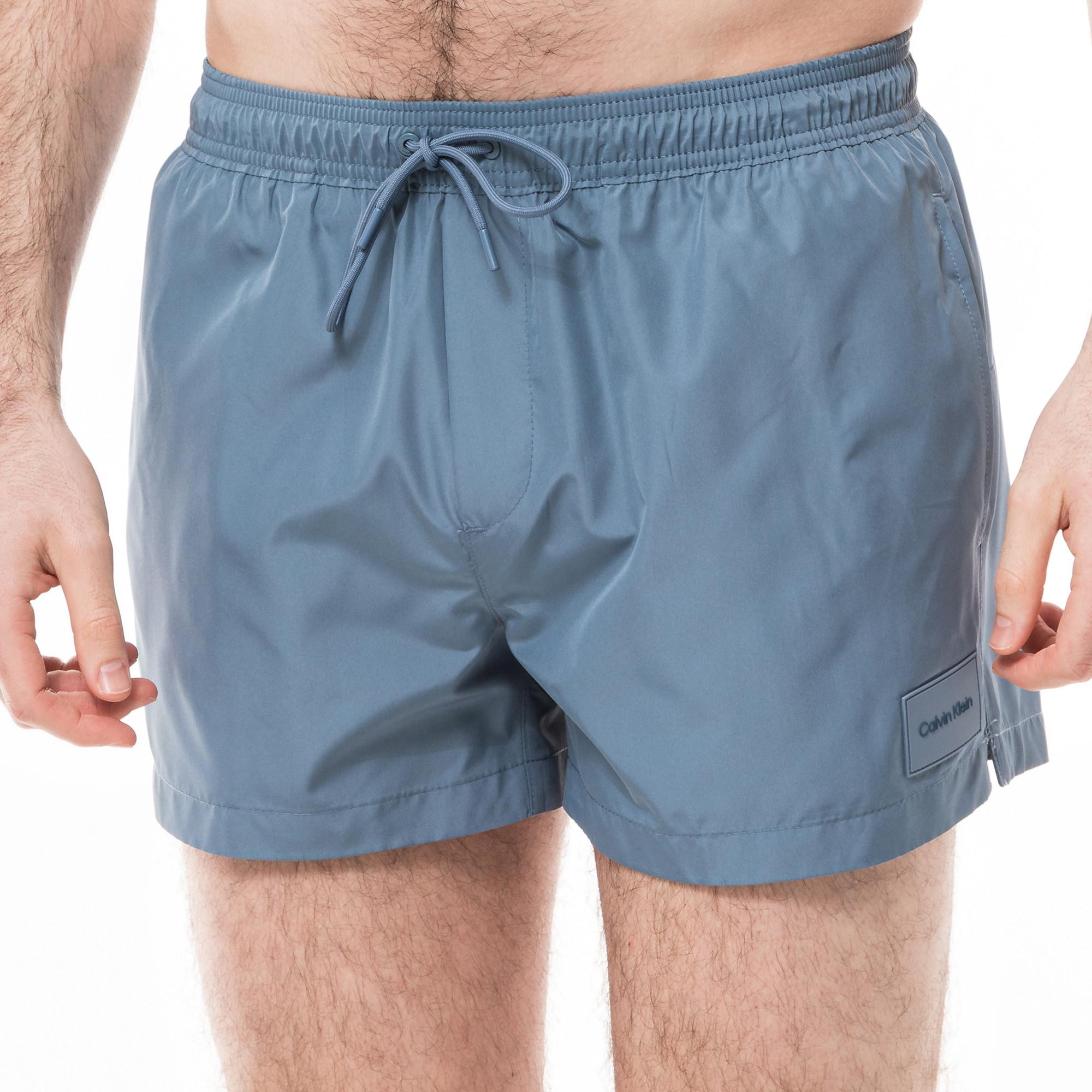 Image of Badeshorts Herren Blau Denim L