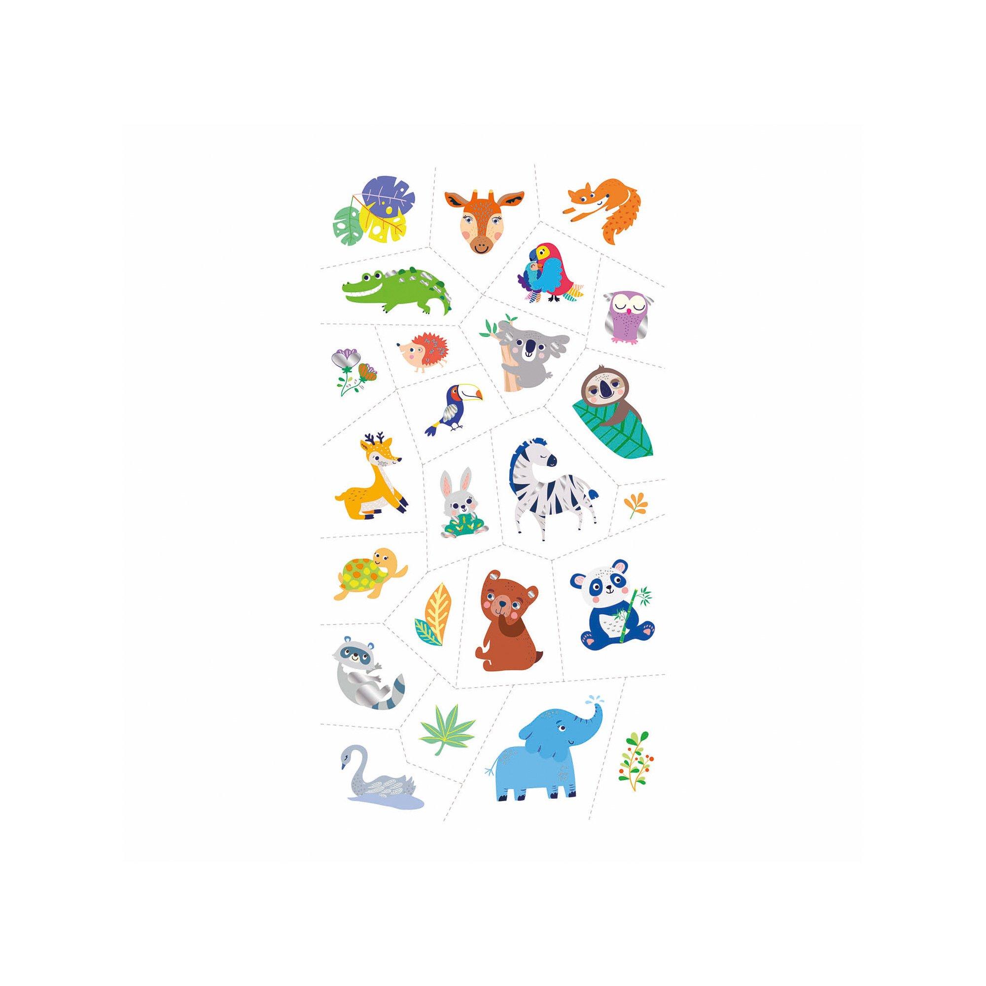 Avenir  Tattoos Sticker Dschungeltiere 