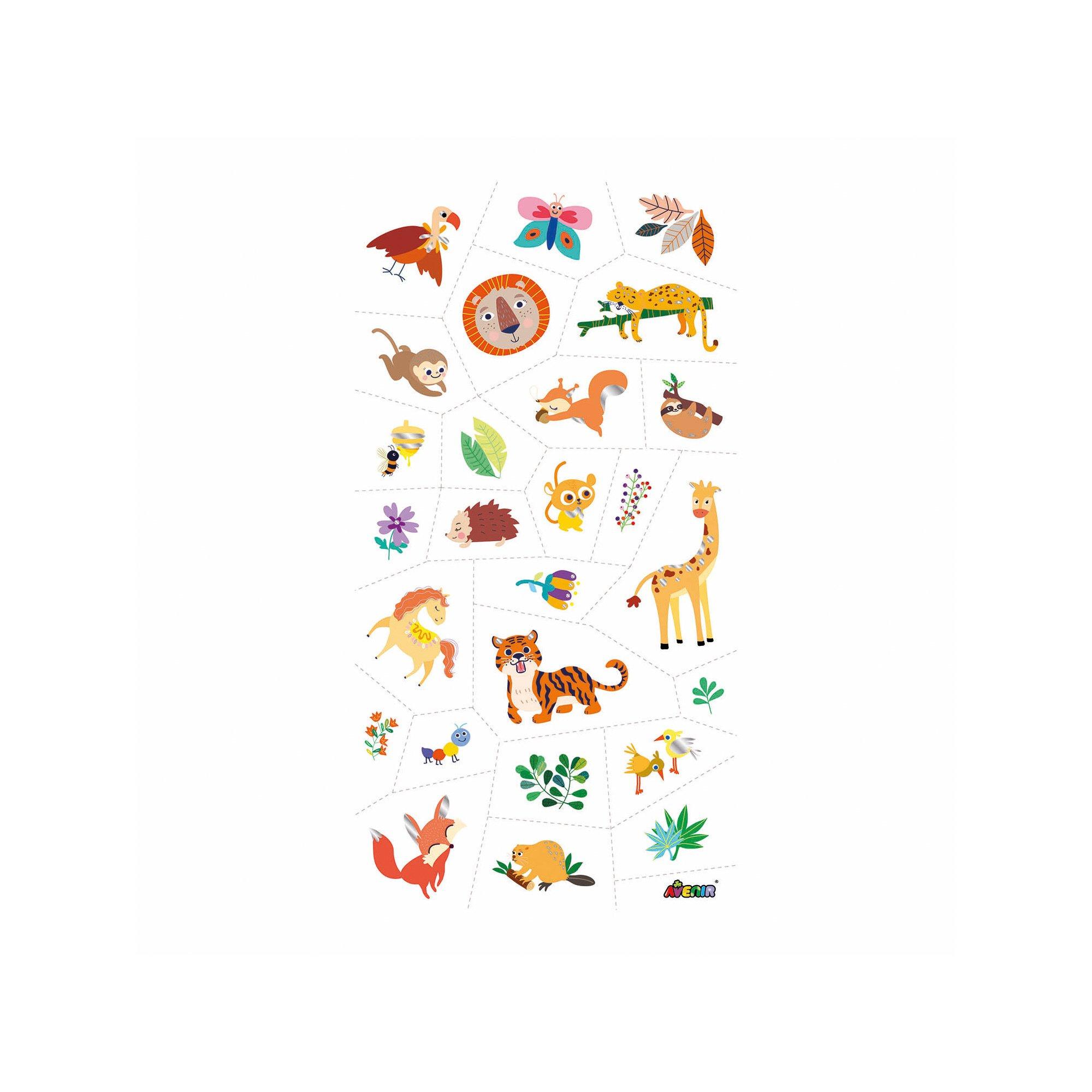 Avenir  Tattoos Sticker Dschungeltiere 