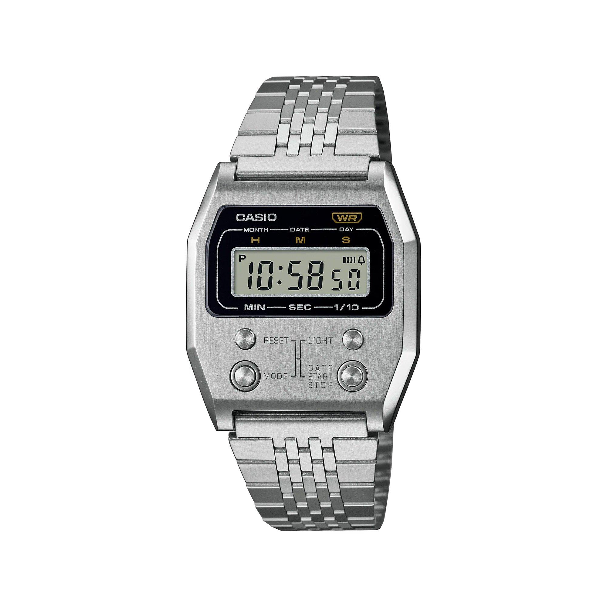 Image of Digitaluhr Damen Silber 40mm