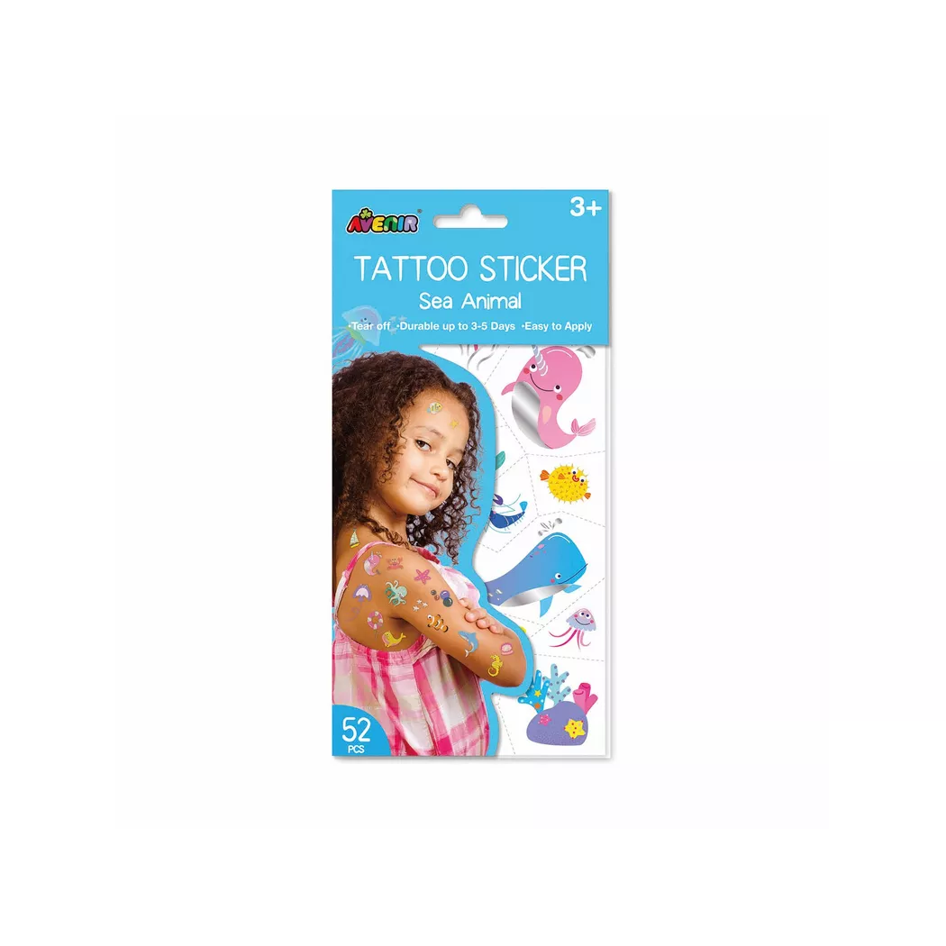 Avenir - Tattoos Sticker Meerestiere, Multicolor