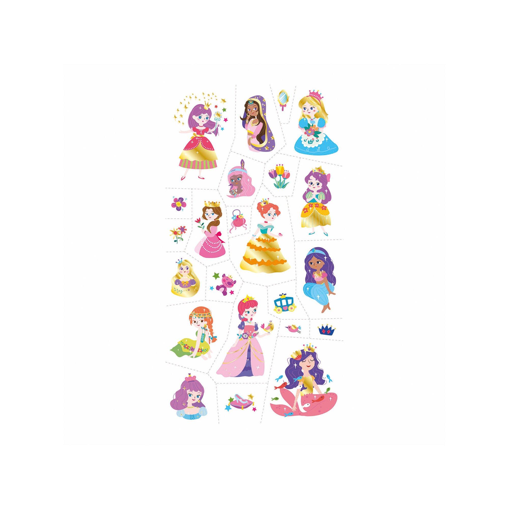 Avenir  Tatouages sticker Princesses 