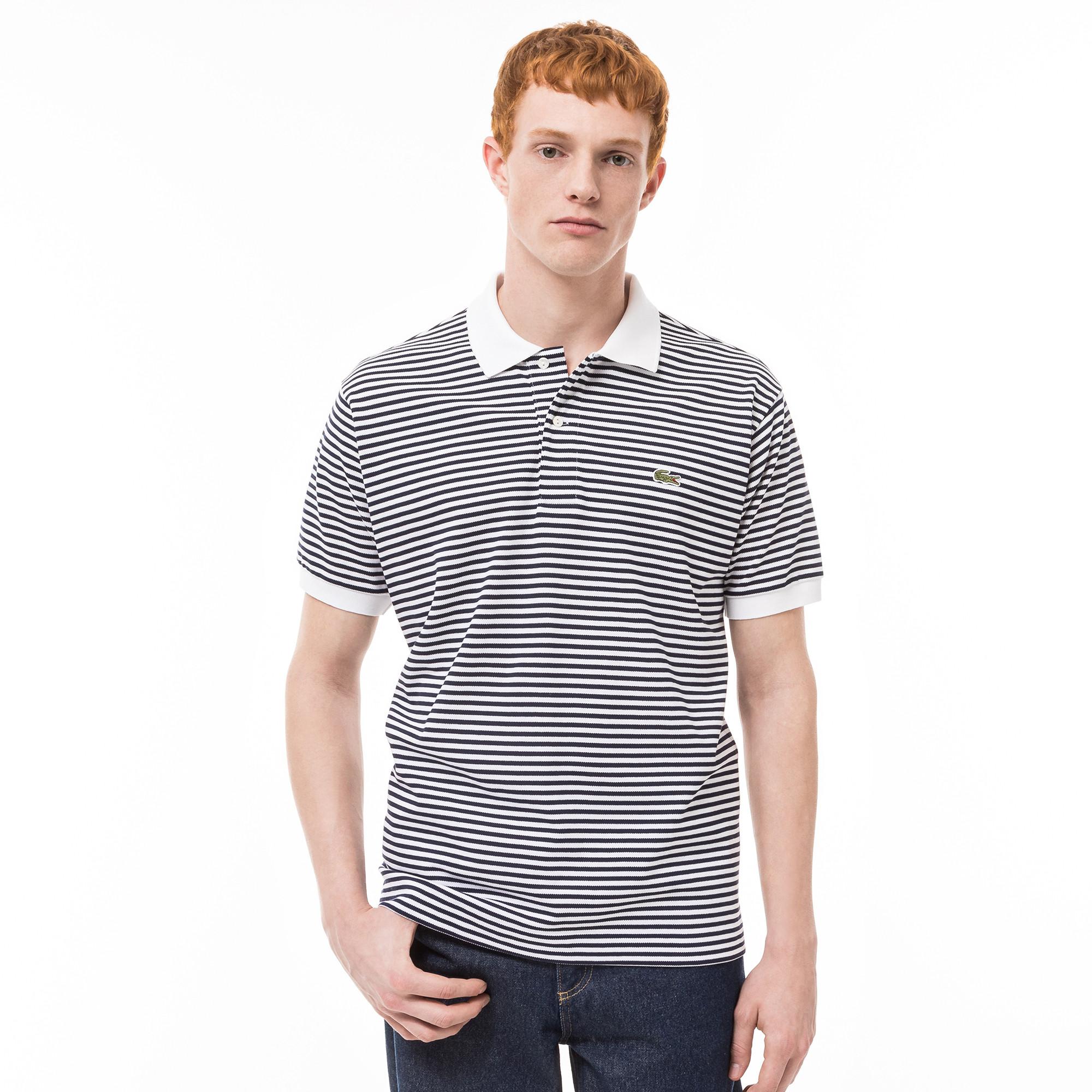 Image of Poloshirt, Kurzarm Herren Marine T6