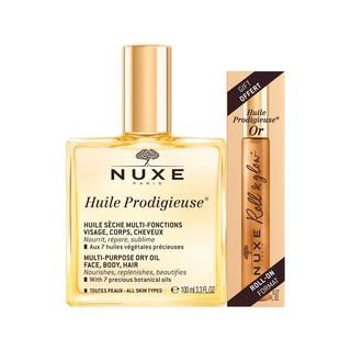 NUXE Huile Prodigieuse + Roll on Limitierte Ausgabe Huile Prodigieuse® +  Roll-on Huile Prodigieuse® Or 