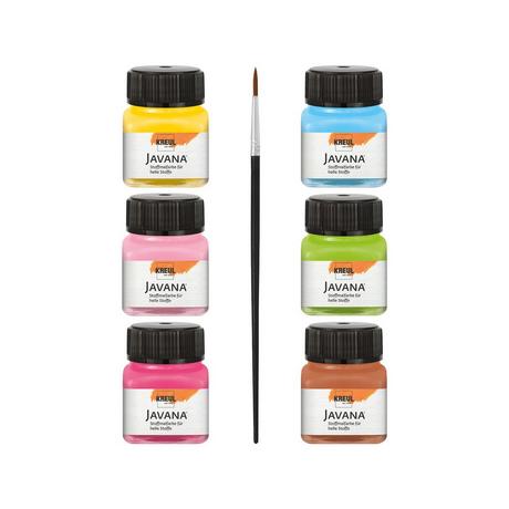 C. Kreul Peinture pour tissu TEX kit créatif Sunny FreshColors 