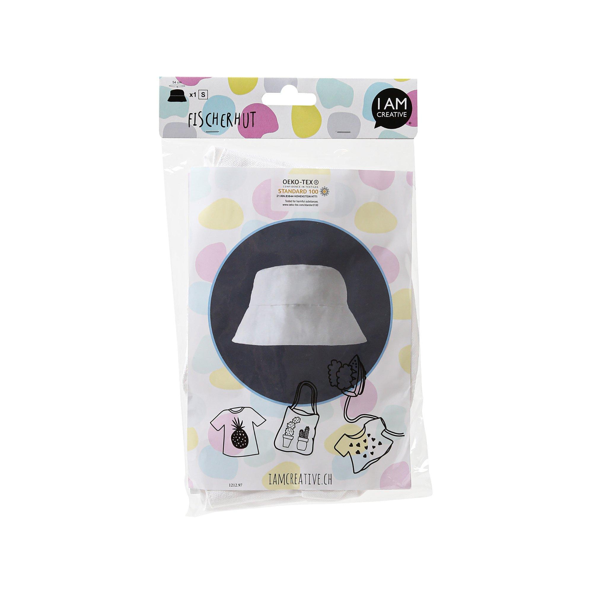 I am Creative Tessuto di cotone Cappello da pesca 