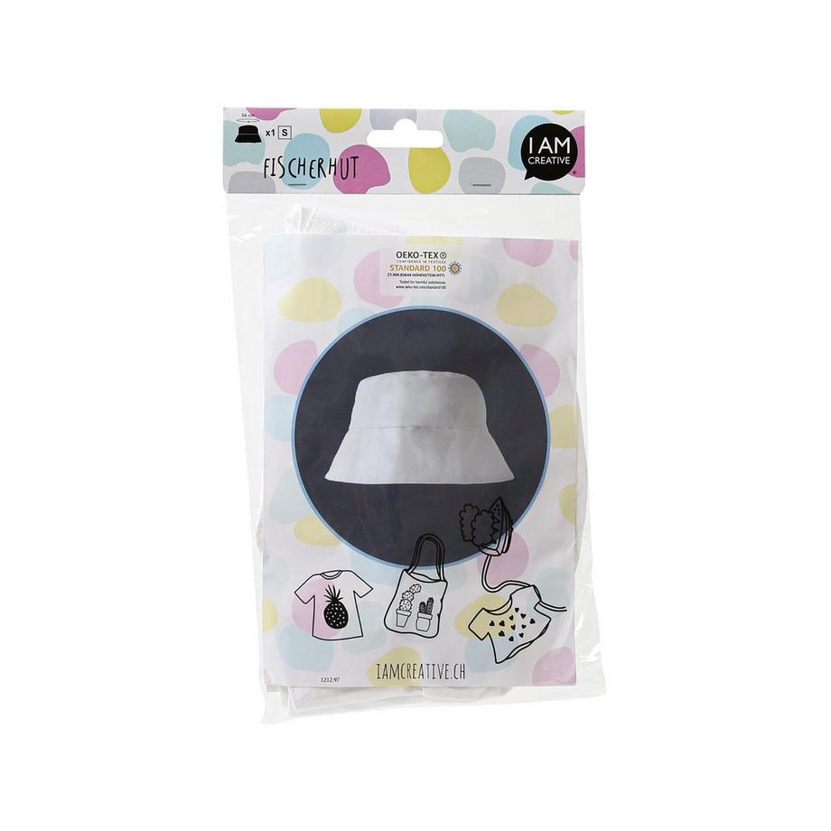 I am Creative Tessuto di cotone Cappello da pesca 